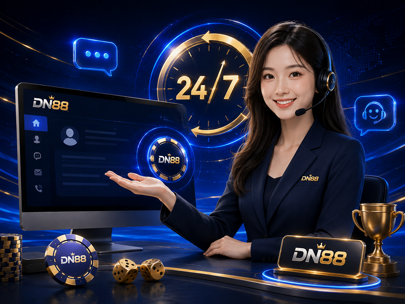 Chăm sóc khách hàng DN88 hoạt động 24/7.