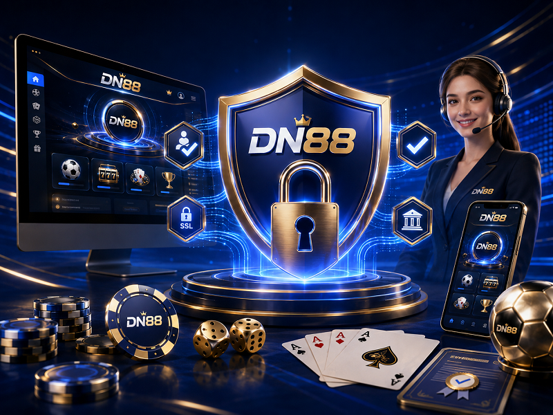 Nhà cái DN88 uy tín với bảo mật và hỗ trợ 24/7.